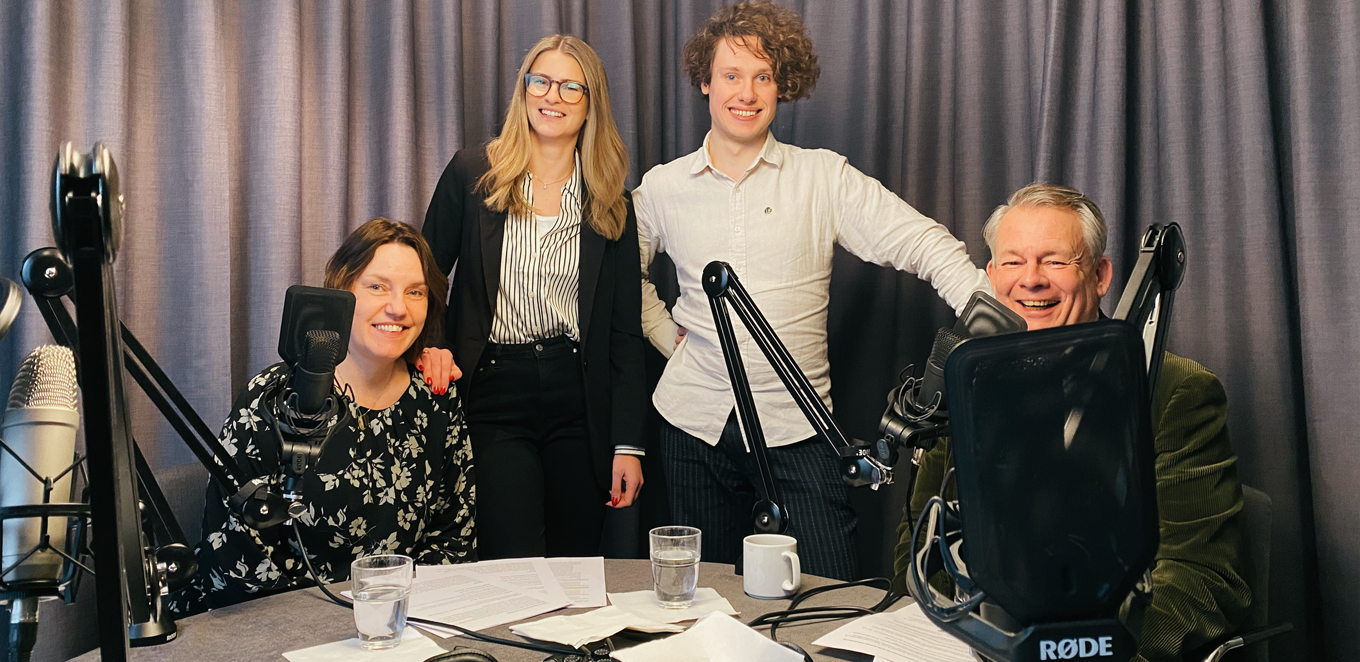 Sophia Brodin, Alicia Blåder, Adrian Södergren och Göran Arrius