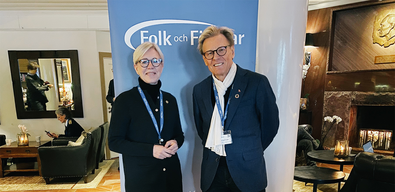 Sofia Wallström och Bengt Mattson